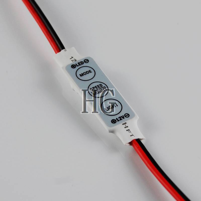 Mini Controller Dimmer for 3528 5050 Sinlge Color Ledstrip VMD01